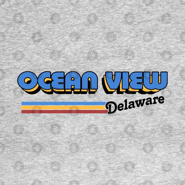 Ocean View, Delaware / / Retro Styled Design by DankFutura